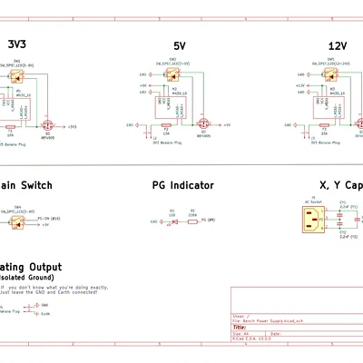 Bộ nguồn thí nghiệm DIY ATX