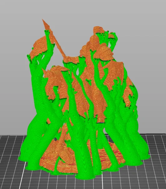 Bloodbound Realms – Human – Lionheart Cavalier (Kỵ sĩ trên ngựa chiến 3D Printable STL) - Image 6