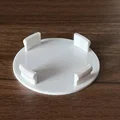 Kryt trung tâm mâm (wheel cover) không logo 64mm - Thumbnail 2
