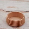 Đế nến Tealight gân dọc 2 - Thumbnail 1