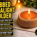 Đế nến Tealight gân dọc 2 - Thumbnail 4