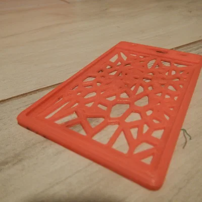Voronoi Key Card – Giá đỡ thẻ kiểu Voronoi