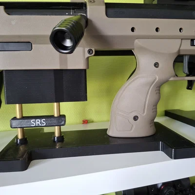 Giá đỡ trưng bày súng Airsoft Silverback SRS in 3D