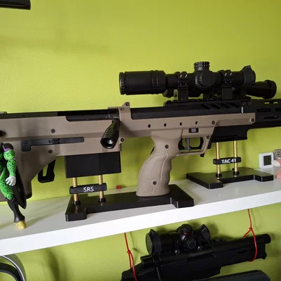 Giá đỡ trưng bày súng Airsoft Silverback SRS in 3D