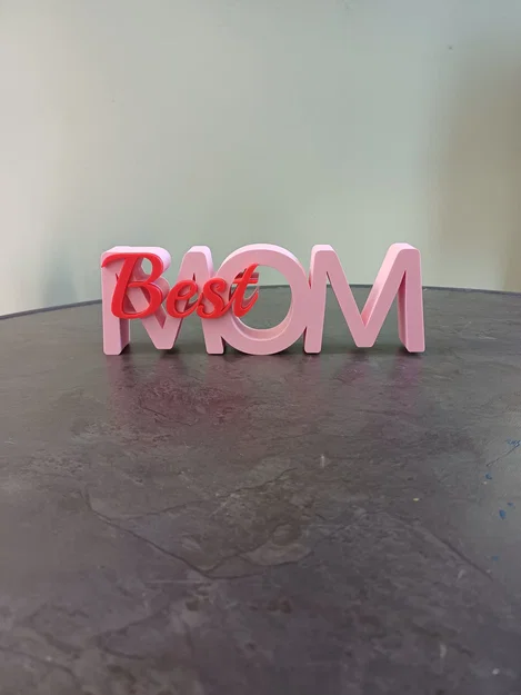 Bảng Chữ Best Mom – Quà Tặng Ngày của Mẹ Dễ Thương - Image 2