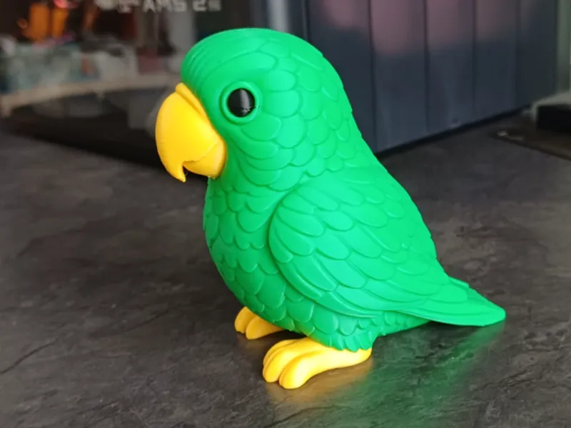 Vẹt Nhiệt Đới Nhiều Màu (Colorful Tropical Parrot) - Image 1