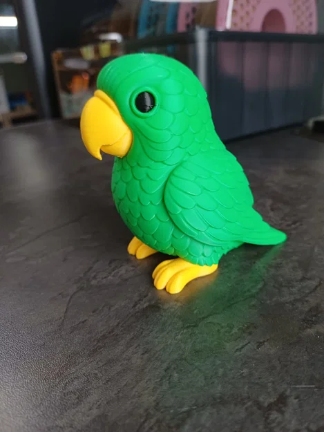 Vẹt Nhiệt Đới Nhiều Màu (Colorful Tropical Parrot) - Image 3