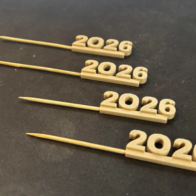 Food safe - Đầu tăm/xiên 2026 (skewer toothpick top)