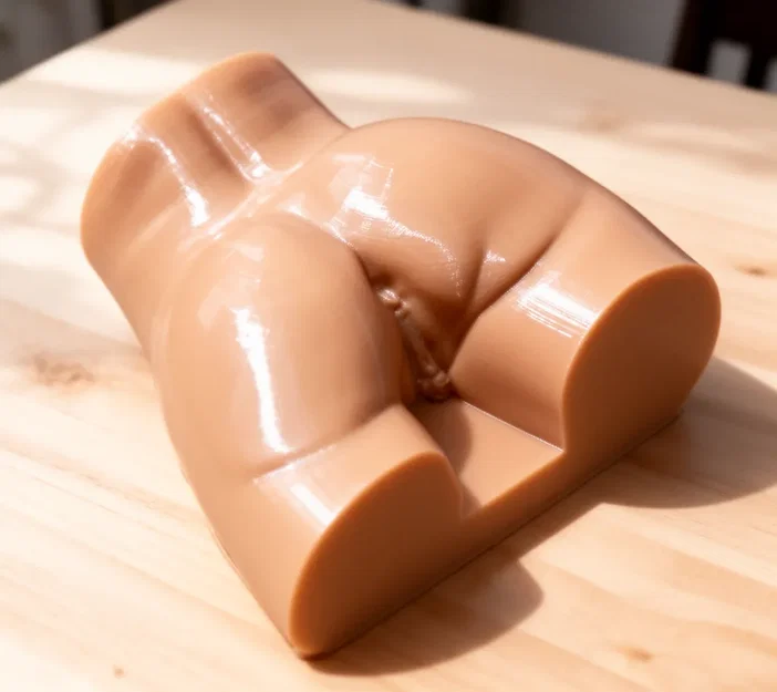 Mô hình thân dưới cơ thể nữ giới (Torso mit Vagina) in 3D - Image 1