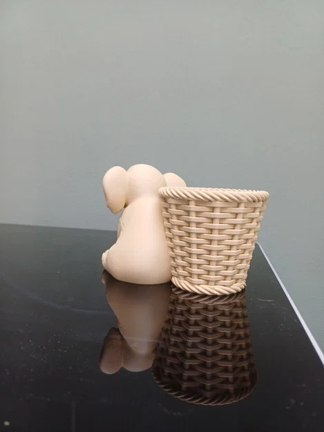 Chậu trồng cây hình voi – Giá đỡ cây dễ thương (Elephant Planter Pot) - Image 2