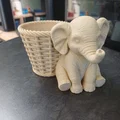 Chậu trồng cây hình voi – Giá đỡ cây dễ thương (Elephant Planter Pot) - Thumbnail 5
