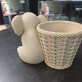 Chậu trồng cây hình voi – Giá đỡ cây dễ thương (Elephant Planter Pot) - Thumbnail 6