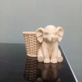Chậu trồng cây hình voi – Giá đỡ cây dễ thương (Elephant Planter Pot) - Thumbnail 9