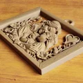 Trái Tim Của Mẹ – Relief Vòng Tay Ôm Hai Bé - Thumbnail 3