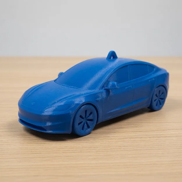 Mô hình treo trang trí cây thông Noel Tesla Model 3 Highland - Image 1