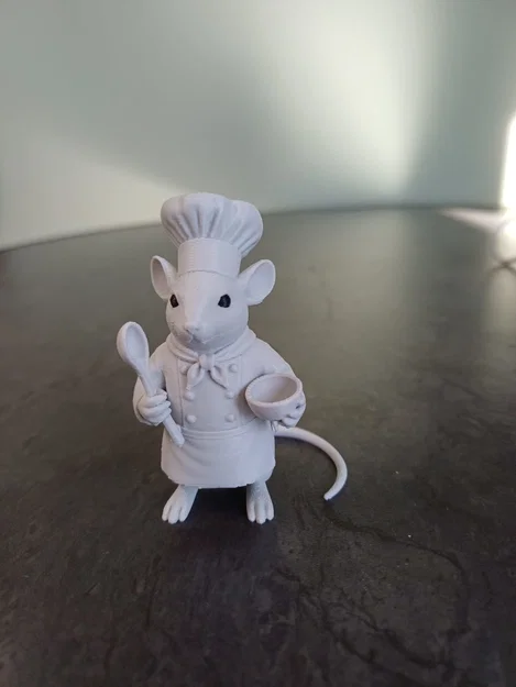 Tượng Chuột Đầu Bếp (Chef Mouse Figurine) - Image 1