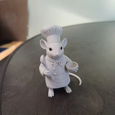 Tượng Chuột Đầu Bếp (Chef Mouse Figurine)