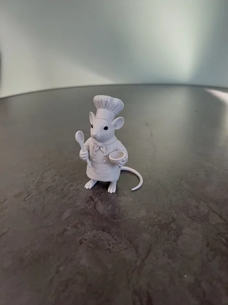 Tượng Chuột Đầu Bếp (Chef Mouse Figurine) - Image 4