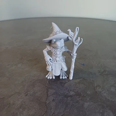 Tượng Ếch Pháp Sư – Fantasy Sorcerer