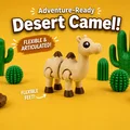 Flexi Camel - Mô hình lạc đà khớp nối sa mạc | Print-in-Place | No Supports - Thumbnail 1