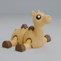 Flexi Camel - Mô hình lạc đà khớp nối sa mạc | Print-in-Place | No Supports - Thumbnail 2