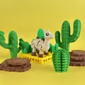 Flexi Camel - Mô hình lạc đà khớp nối sa mạc | Print-in-Place | No Supports - Thumbnail 6