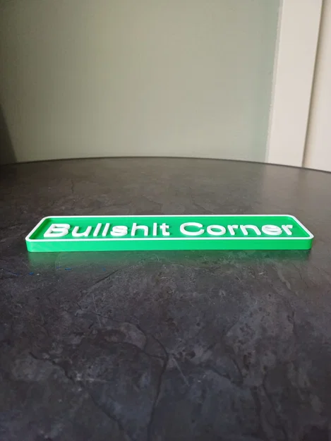 Bảng “Bullshit Corner” – Decor hài hước cho văn phòng - Image 2