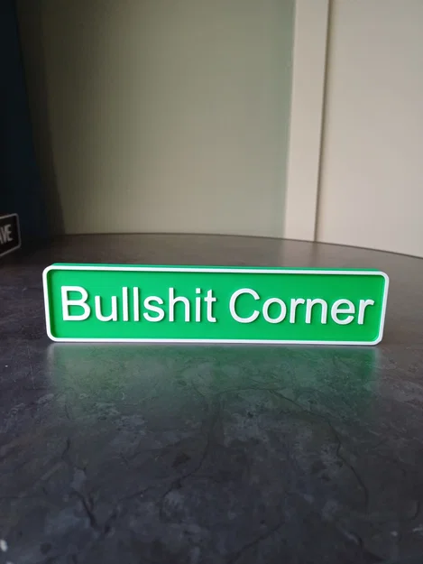 Bảng “Bullshit Corner” – Decor hài hước cho văn phòng - Image 3
