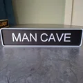 Bảng hiệu Man Cave – Decor ngầu cho Garage & Nhà - Thumbnail 5