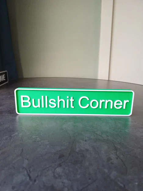 Bảng “Bullshit Corner” – Decor hài hước cho văn phòng - Image 4