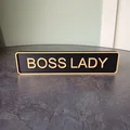 Bảng để bàn Boss Lady – Decor văn phòng cá tính cho phái nữ - Thumbnail 4