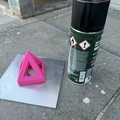 Pyramid làm chân đỡ để sơn, phủ coating, xịt sơn - Thumbnail 3
