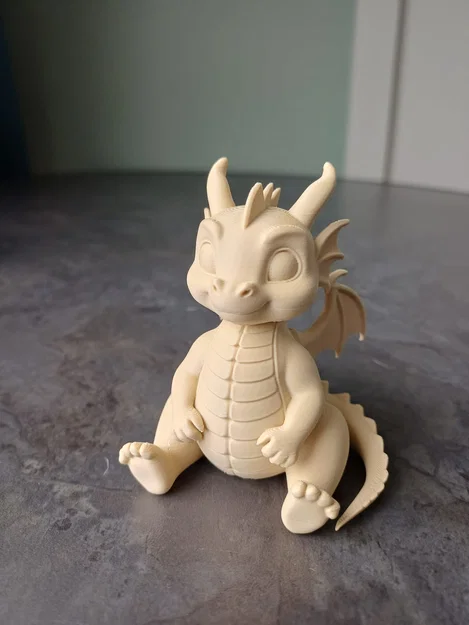 Bé Rồng Con Ngồi Dễ Thương (Cute Sitting Baby Dragon) - Image 6