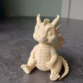 Bé Rồng Con Ngồi Dễ Thương (Cute Sitting Baby Dragon) - Thumbnail 6