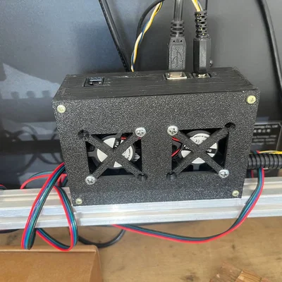 Hộp enclosure cho board DLC32MAX (box for dlc32max)
