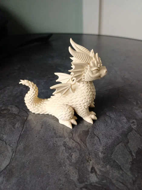 Tượng Baby Dragon (Bé Rồng) Dễ Thương - Image 2