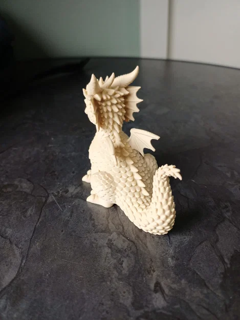 Tượng Baby Dragon (Bé Rồng) Dễ Thương - Image 4