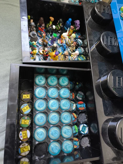 Kẹp giữ thẻ tag đồ chơi Lego Dimensions 18 cho ngăn kéo Lego - Image 2