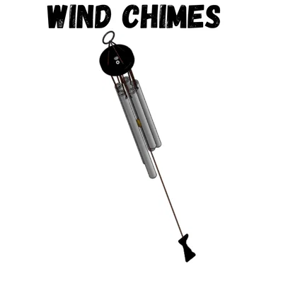 Mô hình chuông gió 3D (Wind Chimes) trang trí độc đáo