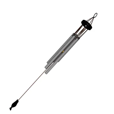 Mô hình chuông gió 3D (Wind Chimes) trang trí độc đáo