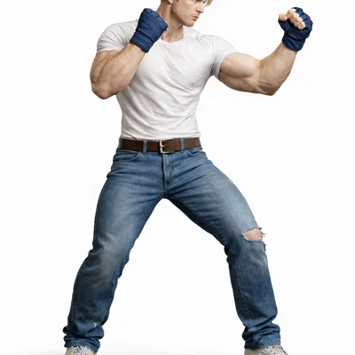 Mô hình 3D Cody Travers trong game Final Fight huyền thoại