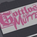 Mô hình logo Gottlos auf Mutter 3D ấn tượng (Chuẩn HueForge) - Thumbnail 1