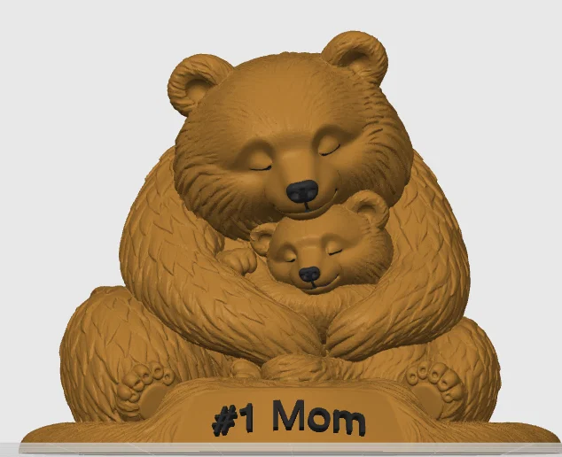 Mẹ Gấu Ôm Gấu Con - Image 1