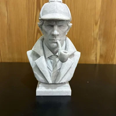 Tượng Bust Sherlock Holmes