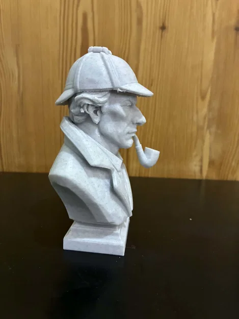 Tượng Bust Sherlock Holmes - Image 3
