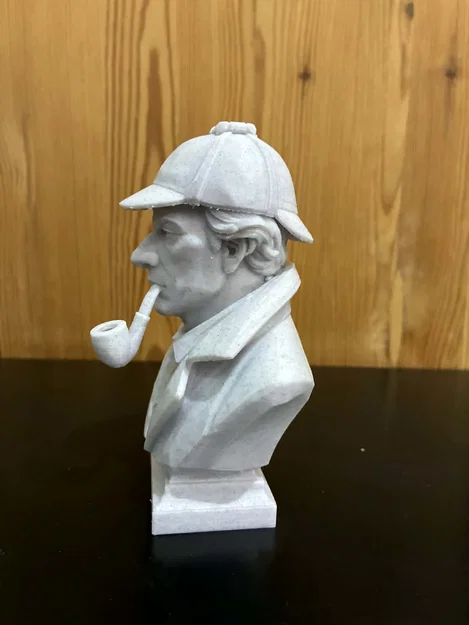Tượng Bust Sherlock Holmes - Image 5