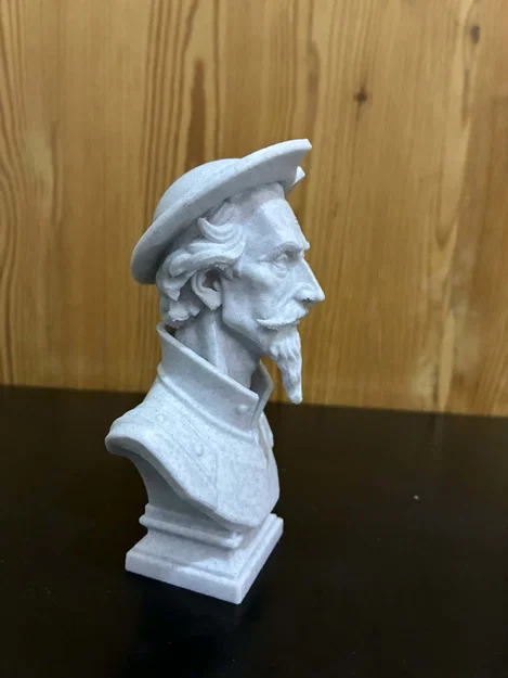 Tượng Bán Thân Don Quixote (Don Quixote Bust) - Image 3
