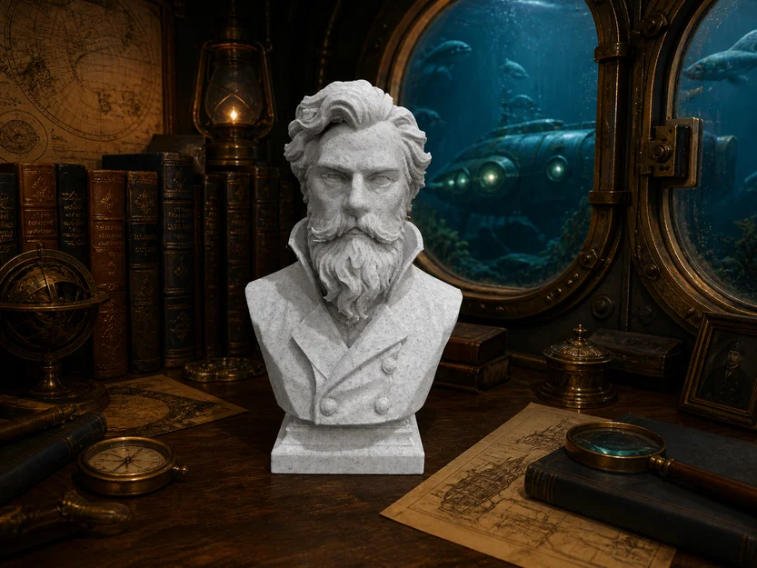 Prince Dakkar (Captain Nemo) - Tượng bán thân - Image 1