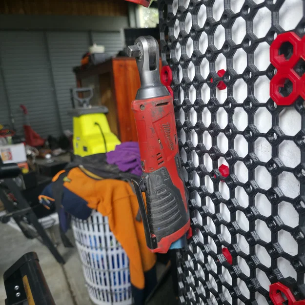 Bộ gắn Milwaukee M12 lên tường Multi board - Image 13