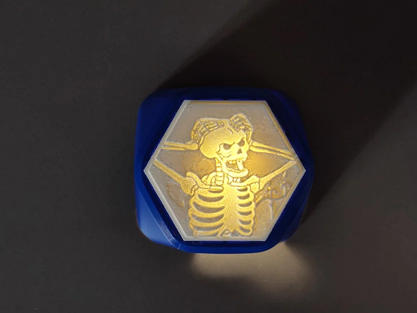 Nắp che pump Lithophane lục giác (Hex) cho Cooler Master AIO - Image 3